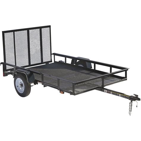 sheet metal trailer floor|5 x 8 flatbed trailer.